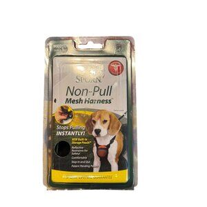Sporn Non-Pull Mesh Harness Medium Adjustable Reflective Comfortable For Dogs